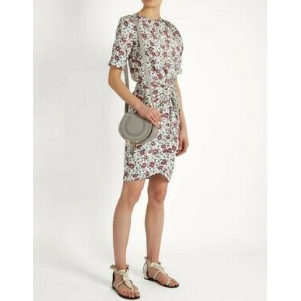 Isabel Marant Rehora Floral Silk Dress